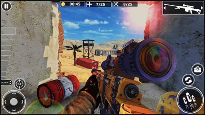 Desert Sniper Shooting android App screenshot 3